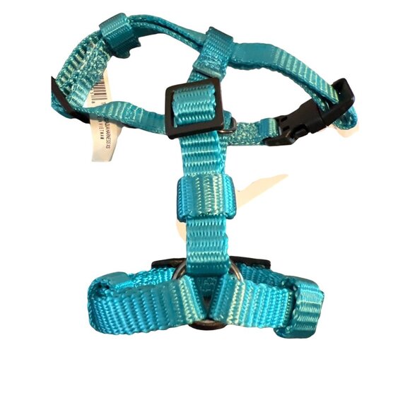Top Paw Adjustable Dog Pet Harness Aqua Gunmetal Non Pullers Size XS NWT - Picture 2 of 4